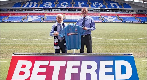 2017 BWFC&Betfred shirts deal